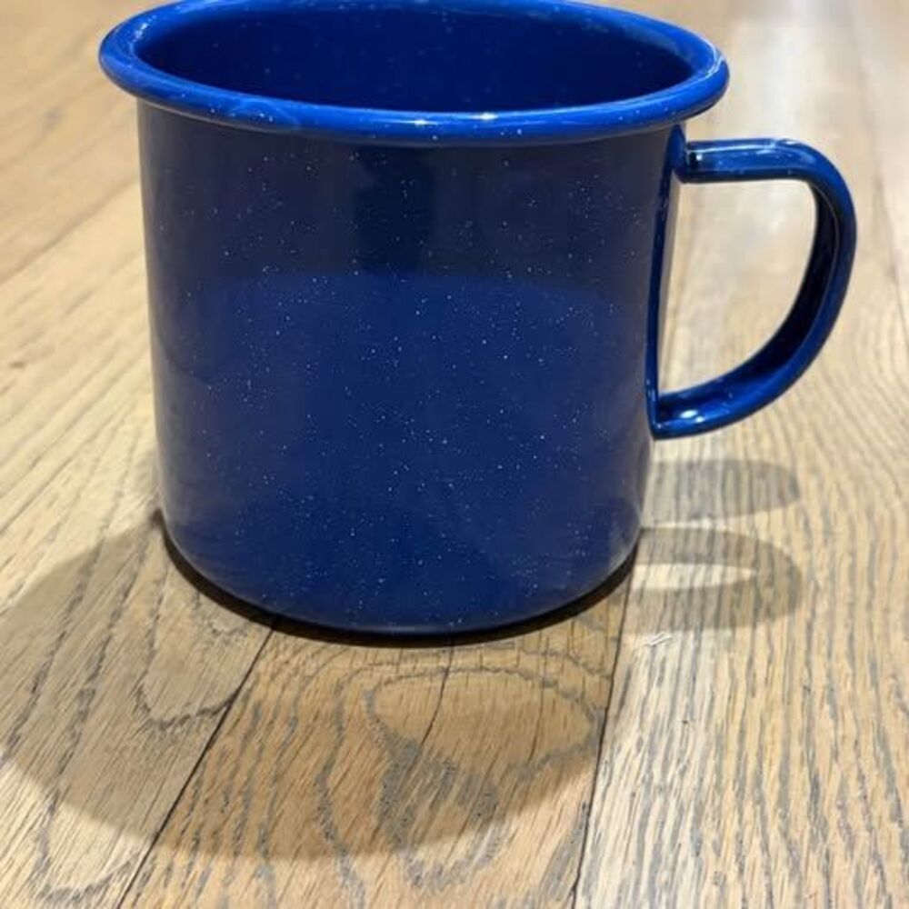 Crow Canyon Home Stinson Enamelware Mugs (4)